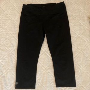Athleta Capri Leggings Size Large